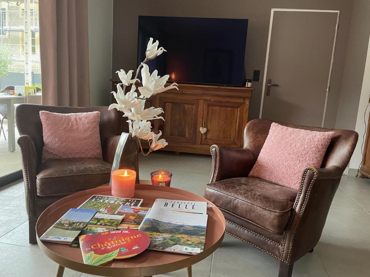 Comme A La Maison Pres De La Dolce Via Saint-Fortunat-sur-Eyrieux Kültér fotó